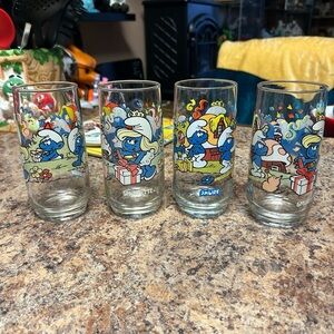 Smurf glasses